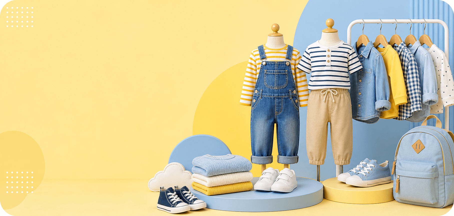 Kids clothing promotion