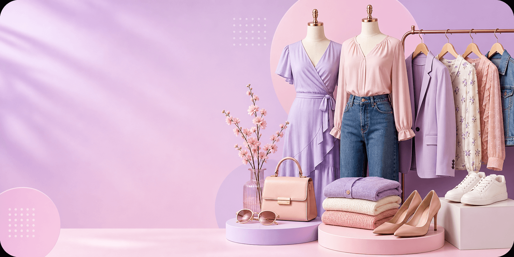 Women's clothing promotion
