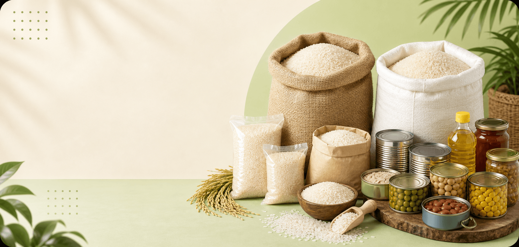 Bulk rice bags promotion